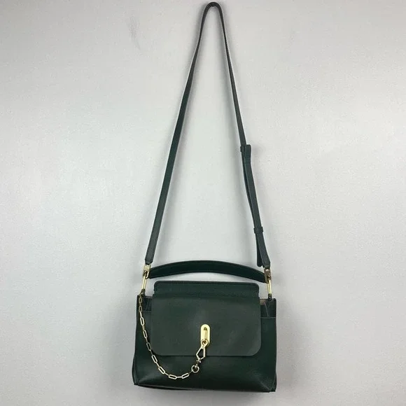 ZAC POSEN Bea Top Handle Leather Crossbody Bag - Picture 13 of 15